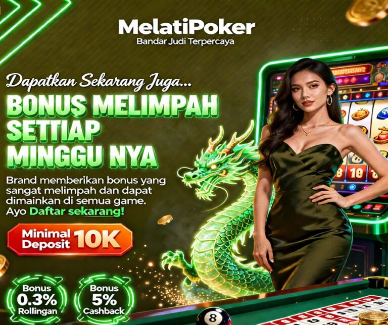 MelatiPoker Slot BSI Online Bonus Member Baru